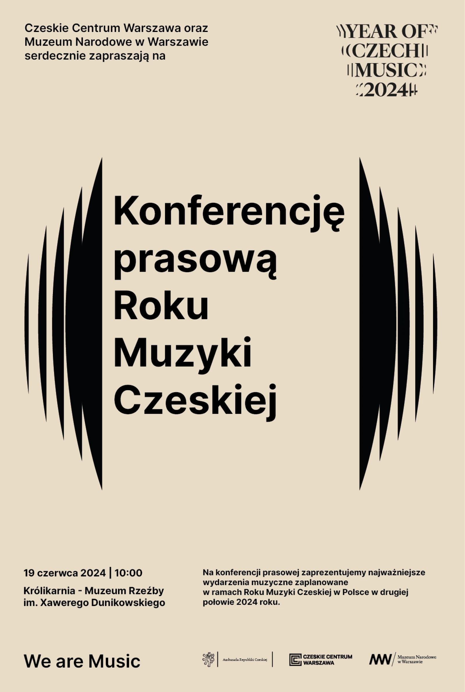 Pozvánka na tiskovou konferenci k Roku české hudby