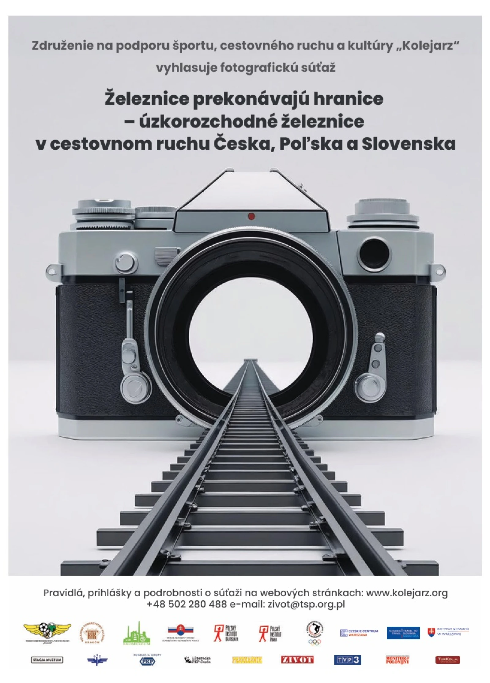 Vyhlášení fotografické soutěže „Železnice boří hranice“