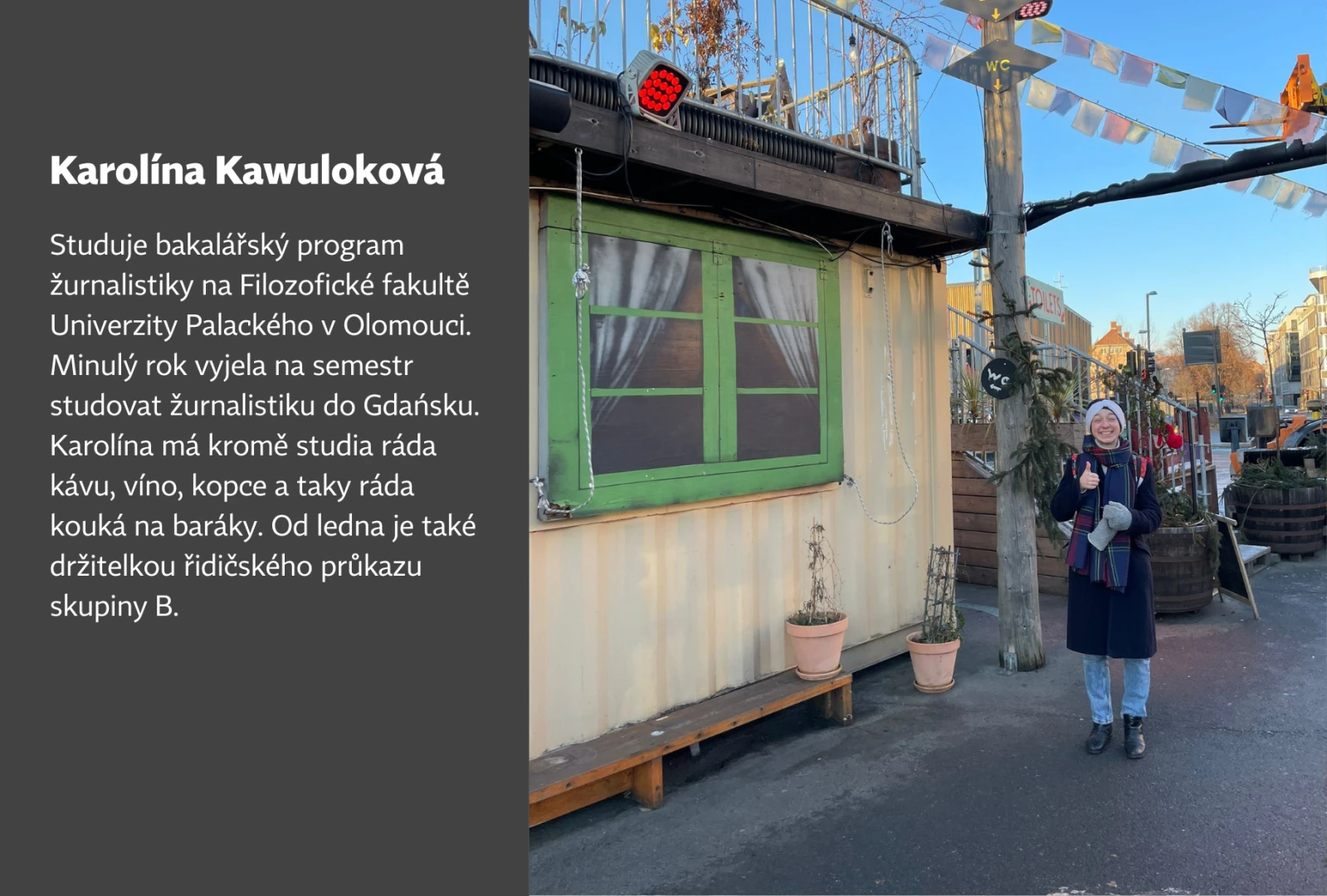 Jeden den na Erasmu v Českém centru | Karolína Kawuloková 