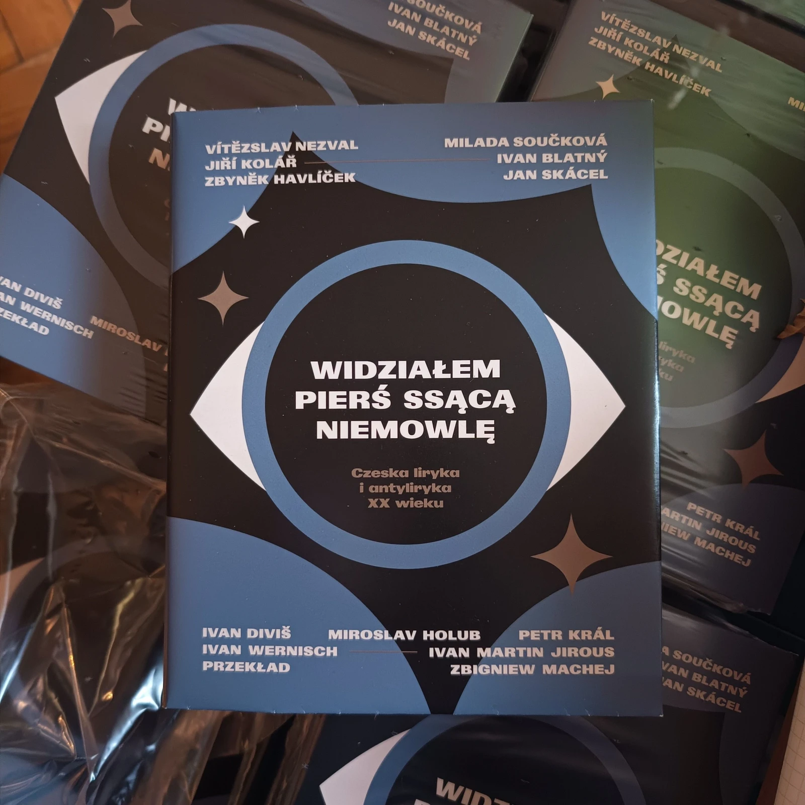 Vychází nová antologie české poezie „Widziałem pierś ssącą niemowlę”