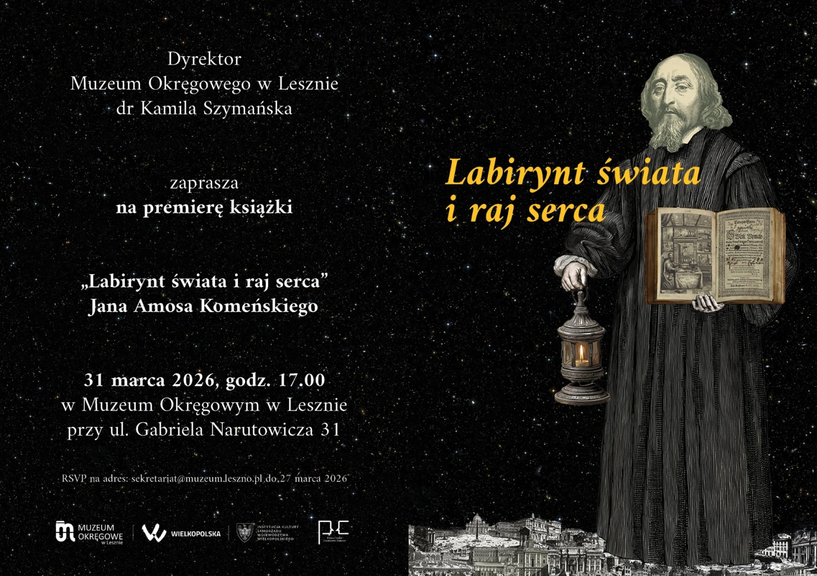 „Labirynt świata i raj serca” Jana Amosa Komeńskiego – premiera pierwszego pełnego polskiego wydania