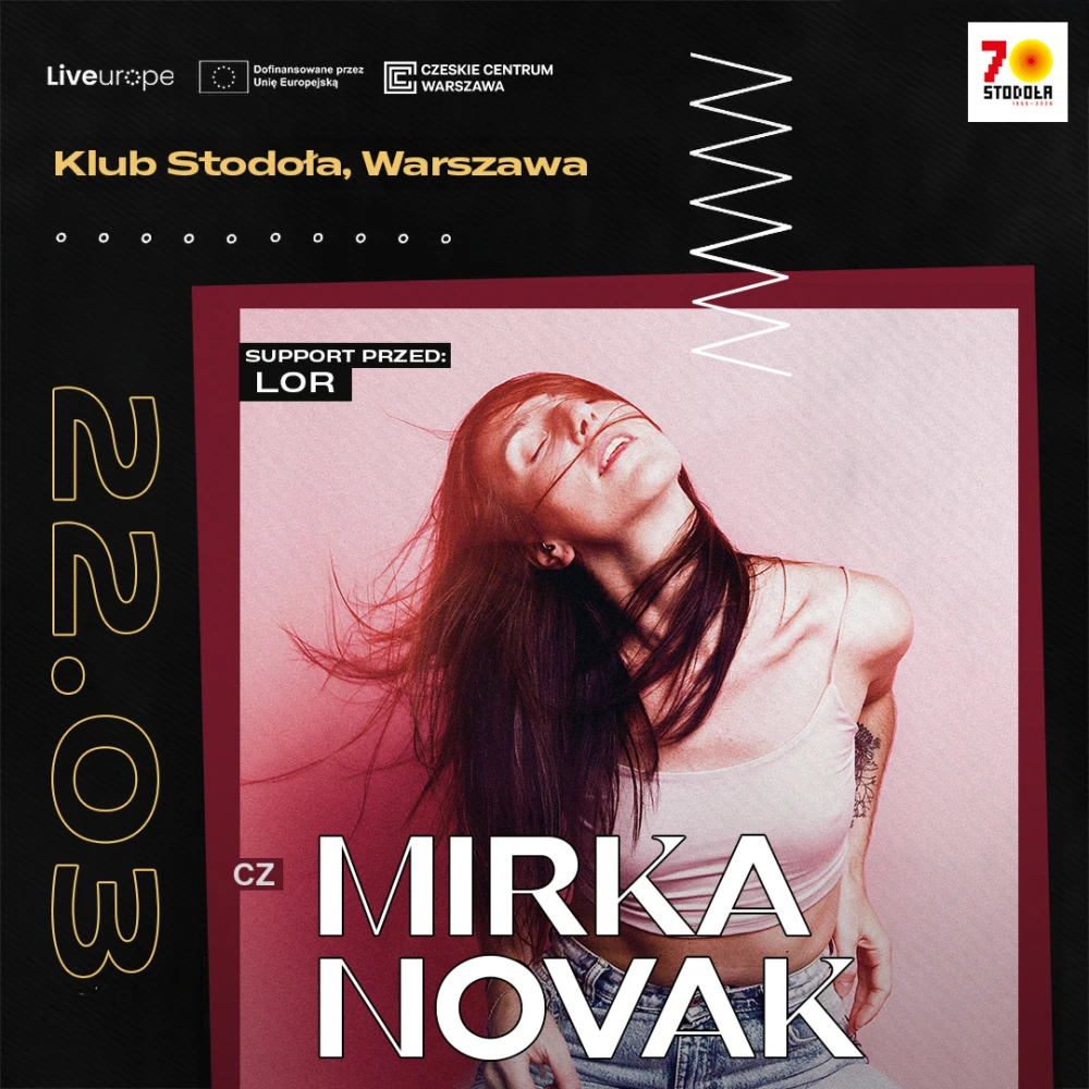 Mirka Novak ve varšavské Stodole