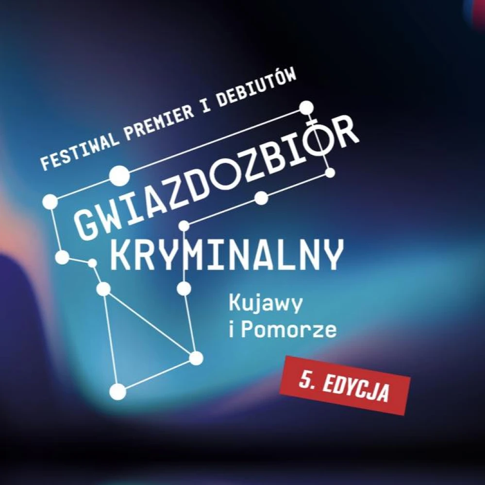 Michal Sýkora na literárním festivalu Gwiazdozbiór Kryminalny Kujawy i Pomorze
