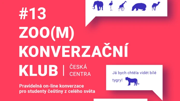 #13 ZOOM konverzační klub: „CESTY PO ČESKU. Hurá do ZOO!“