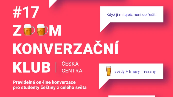 #17 Zoom konverzační klub: “CESTY PO ČESKU: Nezajdem na jedno? Aneb Co Češi pijou.”