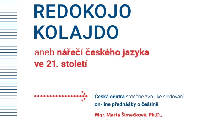 Online přednáška o češtině: 