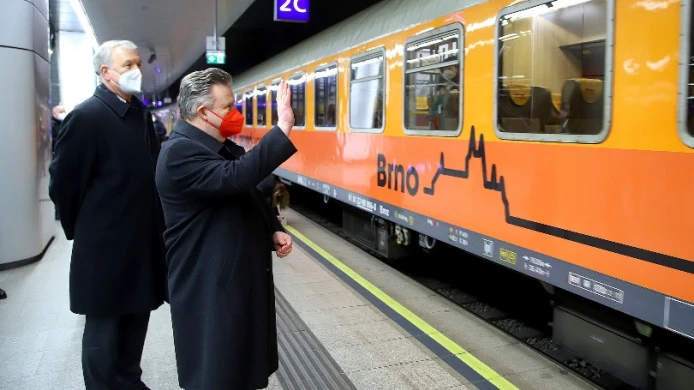 Nová vlaková linka Brno – letiště Vídeň usnadní dopravu a přispěje k boji s klimatickými změnami