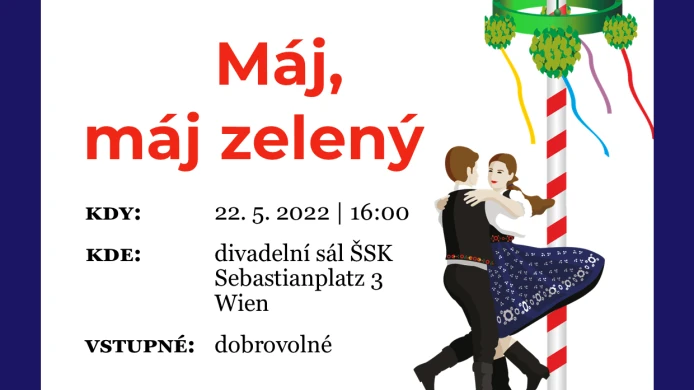 Pozvánka na slavnostní koncert folklórního souboru Marjánka