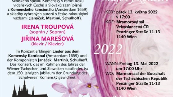 Pozvánka na Májový koncert