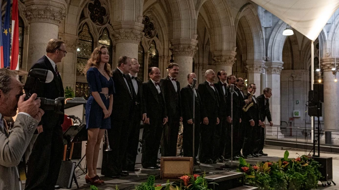 Slavnostní ceremoniál na počest České republiky