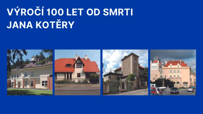 Stoleté výročí úmrtí architekta Jana Kotěry