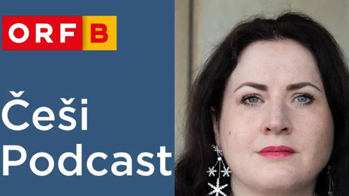 ORF Češi Podcast se spisovatelkou Rheou Krčmářovou