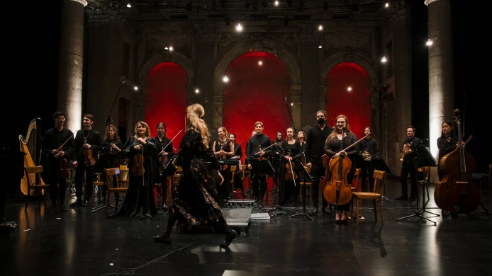 Gideon Klein v rámci koncertu Stolperstein s Filharmonickým orchestrem Almy Mahlerové
