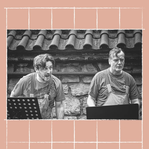 Vienna meets Prague | Kurt Schwitters: Ursonate (Performance von Pavel Novotný und Jaromír Typlt)