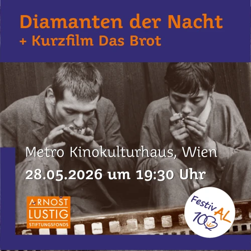 100. Geburtstag von Arnošt Lustig | Diamanten der Nacht und Das Brot