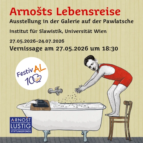 100. Geburtstag von Arnošt Lustig | Ausstellung Arnošts Lebensreise