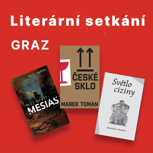 Czechia 2026 | Literární setkání: Martin Vopěnka, Marek Toman a Stanislav Struhar