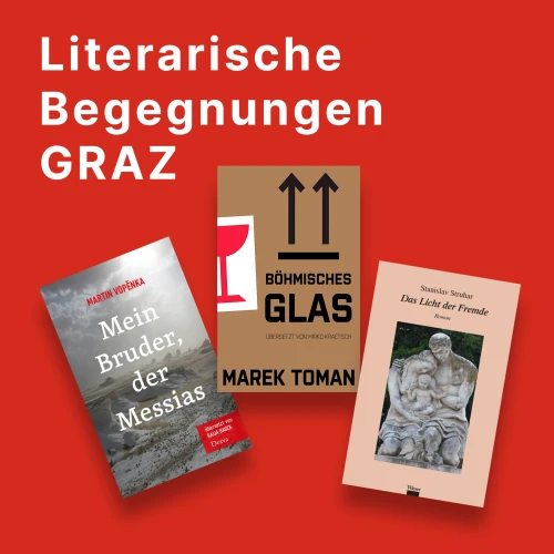 Czechia 2026 | Literarische Begegnungen: Martin Vopěnka, Marek Toman und Stanislav Struhar