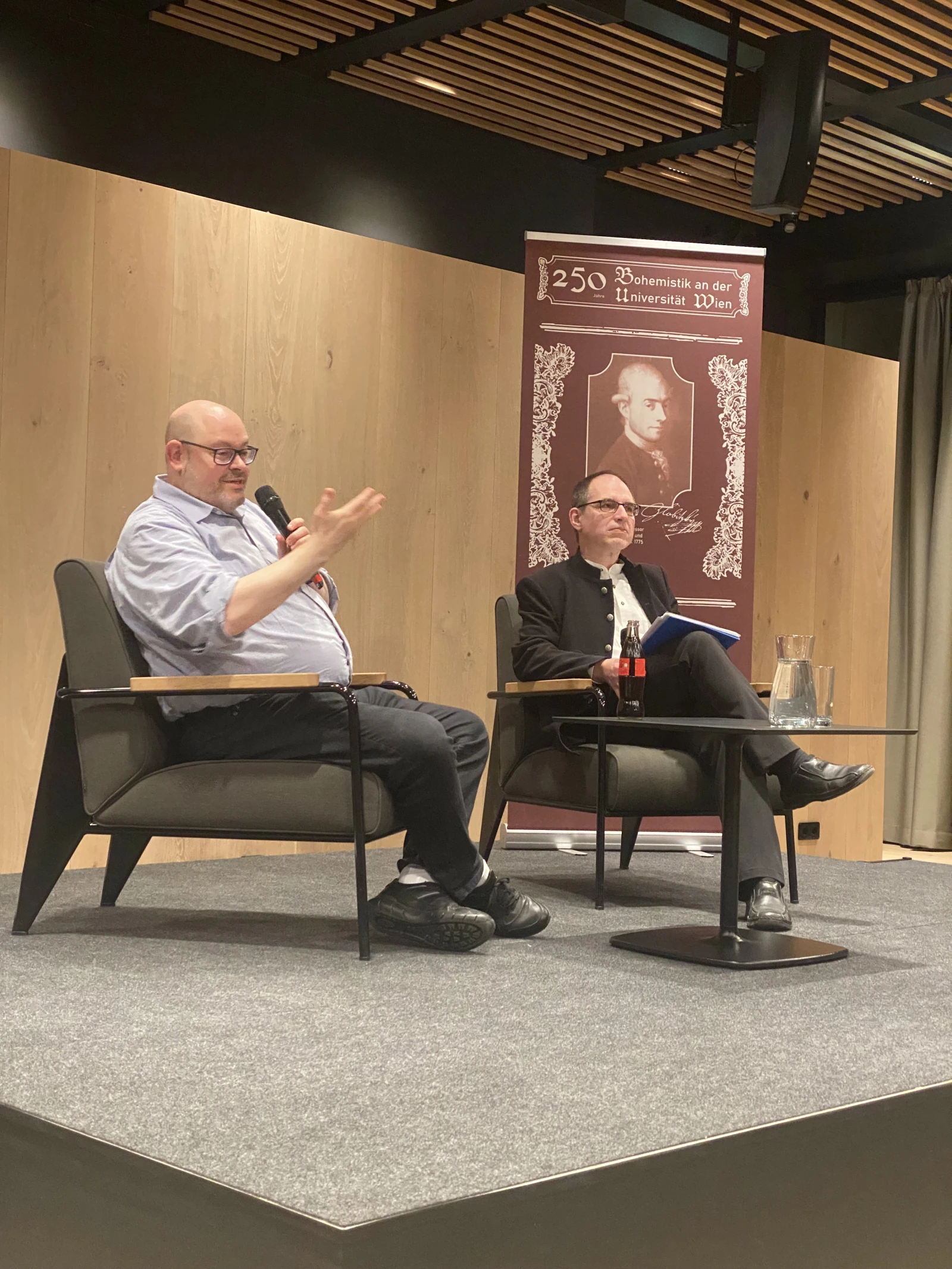 Dr. Matti Bunzl a Prof. Stefan Michael Newerkla