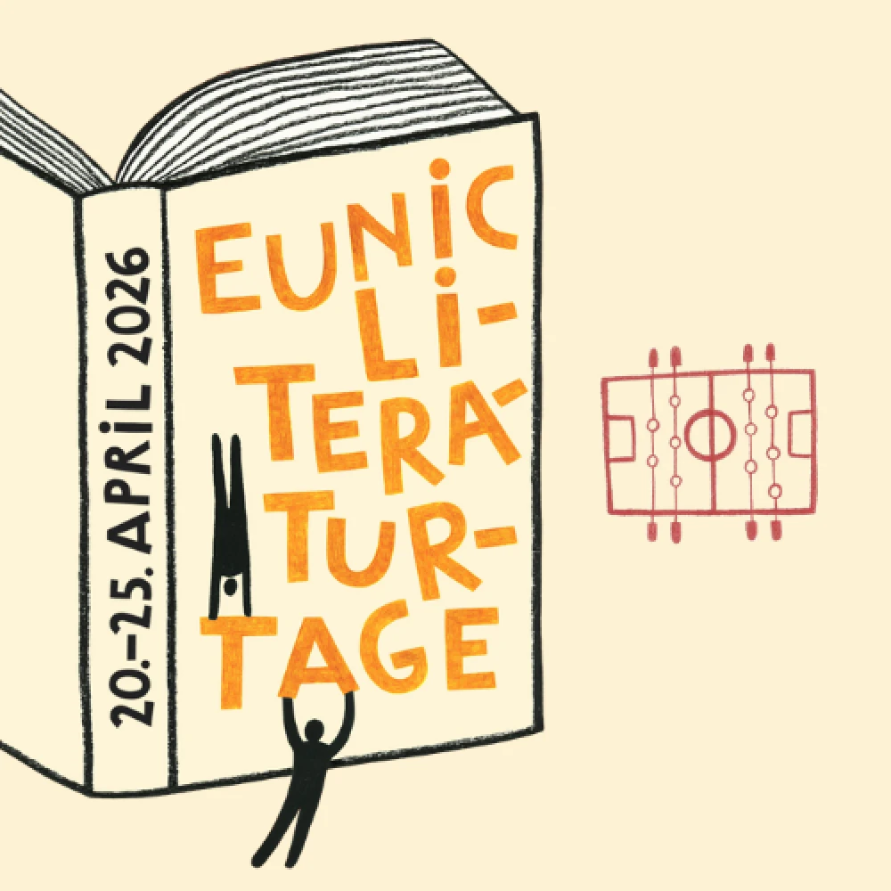 Dny literatury EUNIC | KE STOLU, PROSÍM! Literárně-sportovní zahájení s EUNIC turnajem ve stolním fotbale