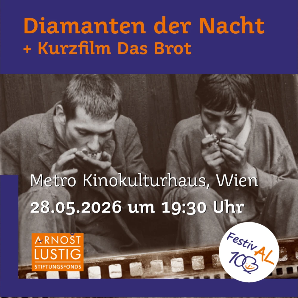 100. Geburtstag von Arnošt Lustig | Diamanten der Nacht und Das Brot